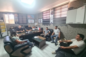 SENDİKA BAŞKANIMIZ SENDİKA KIVILCIMININ YAKILDIĞI ŞEHİRDE